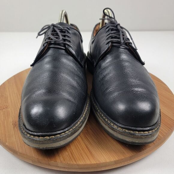 Allen Edmonds Wanderer Plain Toe‎ Oxfords Mens Black Dress Shoes Size 11.5 D main image 10
